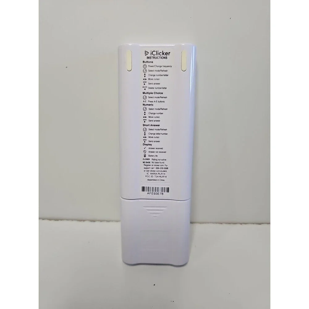 iClicker 2 Student Classroom Response System Remote Control Tested Working GUC